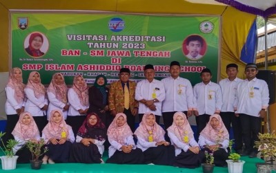 SMP Islam Ashiddiq Boarding School Sukses Melaksanakan Visitasi Akreditasi BAN-SM 2023